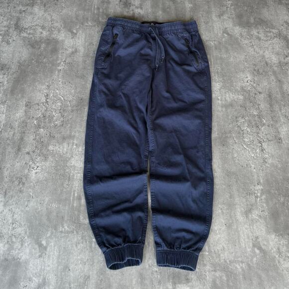 Vintage Y2K Under Armour Navy Blue Essential Jogger Sweatpants - Picture 1 of 4